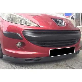 Splitter fata universal DPT V-8 (ABS, negru lucios) foto 3