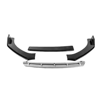 Lip frontal universal DPT Black V-2 (ABS, negru lucios/gri) foto 4