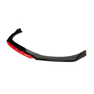 Lip fata universal DPT Red V-2 (ABS, negru lucios) foto 3
