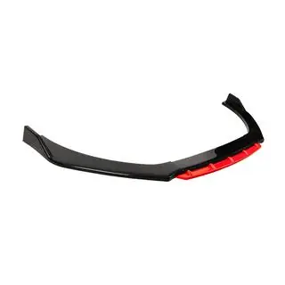 Lip fata universal DPT Red V-2 (ABS, negru lucios) foto 4