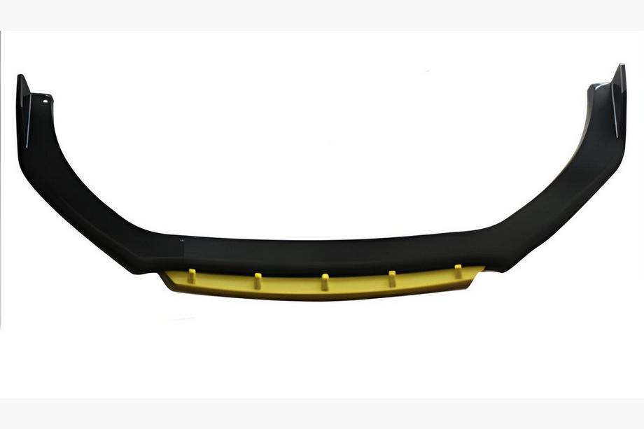 Splitter fata universal DPT Yellow V-2 (ABS, negru lucios) Image