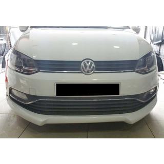 Lip fata DPT (2014-2017, Negru Lucios) Volkswagen Polo 2010-2017