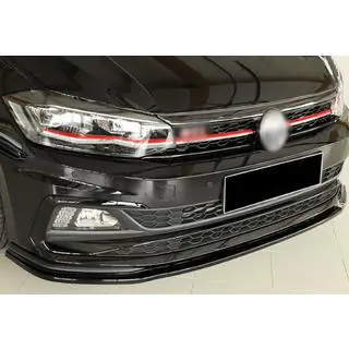 Lip frontal DPT V-1 (pentru GTI, Negru Lucios) foto 1