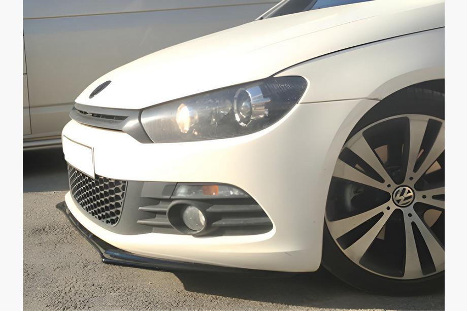 Volkswagen Scirocco 2008-2017 Front Lip DPT (2008-2017, Negru Lucios) Image
