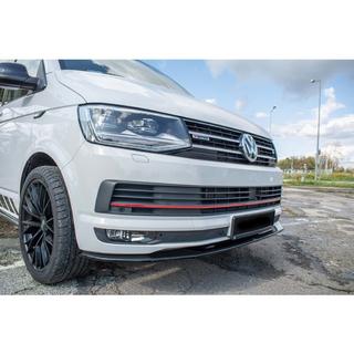 Lip frontal DPT (Negru Lucios) Volkswagen T5 2010-2015 foto 1