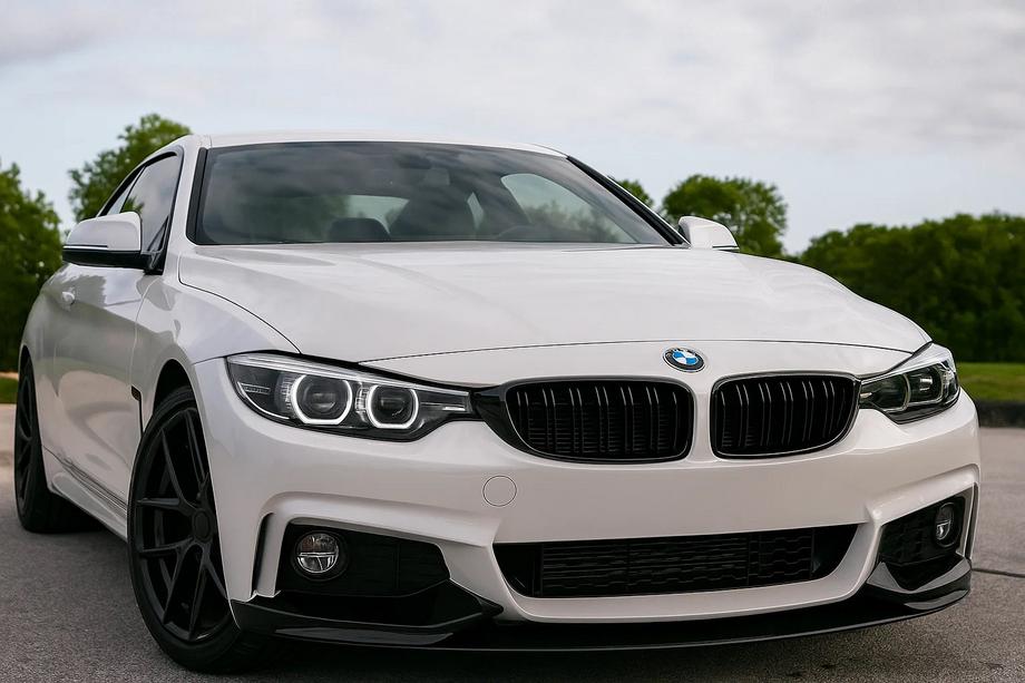 BMW 4 Series F32/F33/F36 2012-2020 Rinichi M-Look (Negru Lucios) Image