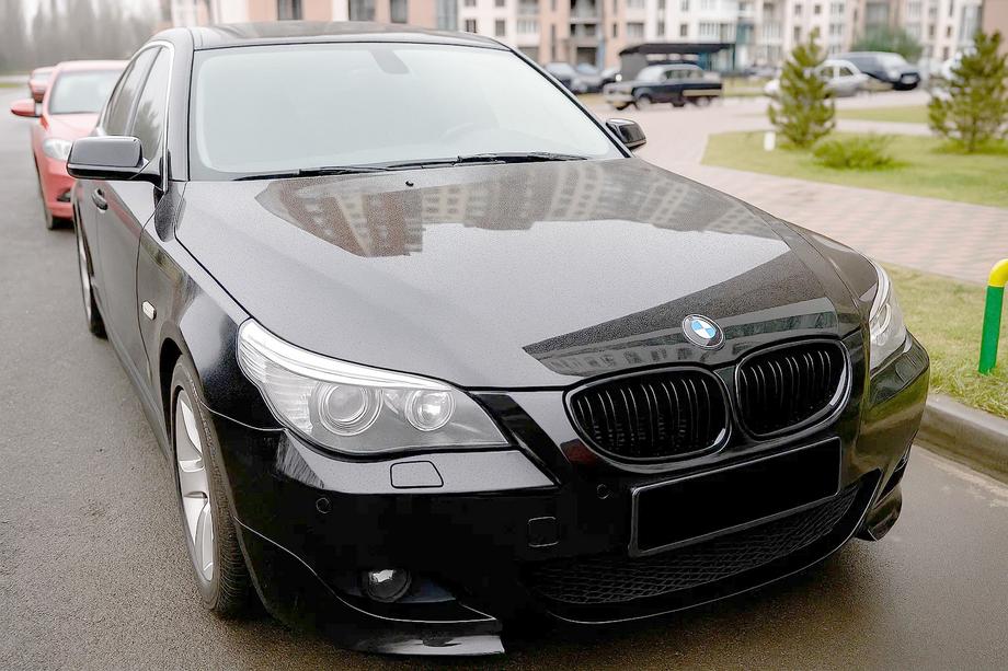 BMW 5 Series E60/E61 2003-2010 Rinichi M-Look (Negru Lucios) Image