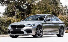BMW Seria 5 G30/G31 2017–2023 Grile tip rinichi M-Look (2021-2023, negru lucios) foto 1