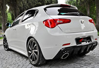 Alfa Romeo Giulietta 2010-2020 Difuzor Spate DPT V-2 (Negru Lucios) foto 2