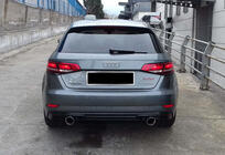 Audi A3 2012-2020 Difuzor spate DPT (HB, 2017-2020, negru lucios) foto 7