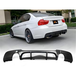 Difuzor Spate DPT V-4 (pentru E90 M-Sport, Negru Lucios) BMW 3 Series E90/E91 2005-2011 foto 1