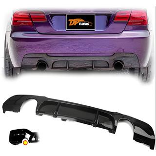 Difuzor Spate DPT V-6 (pentru E90 M-Sport, Negru Lucios) BMW 3 Series E90/E91 2005-2011 foto 1