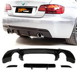 BMW 3 Series E92/E93 2006–2013 Difuzor Spate DPT (pentru E92 M-Sport, Negru Lucios) foto 1