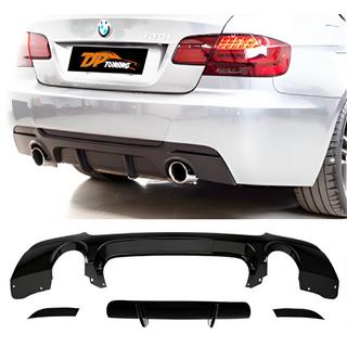 Difuzor Spate DPT (pentru E92 M-Sport, Negru Lucios) BMW 3 Series E92/E93 2006–2013