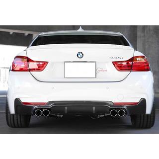 Difuzor Spate DPT V-2 (pentru M-Performance, Negru Lucios) BMW 4 Series F32/F33/F36 2012-2020