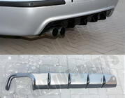 BMW 5 Series E39 1996-2003 Difuzor Spate DPT (pentru M-Technic, Negru Lucios) foto 1