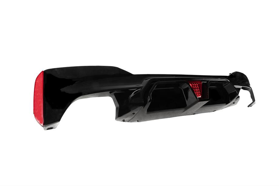 BMW Seria 5 G30/G31 2017–2023 Difuzor spate DPT (pentru M-Sport/M5 F90, negru lucios) Foto 4