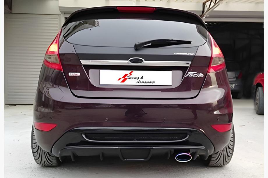 Ford Fiesta 2008-2017 Difuzor Spate DPT 2008-2012, HB, Negru Lucios Foto 1