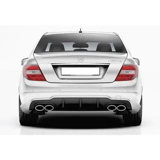 Difuzor Spate DPT (2011-2014, pentru AMG SD, Negru Lucios) foto 3