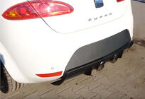 Seat Leon 2005-2012 Difuzor Spate DPT V-2 (2009-2012, Negru Lucios) foto 2