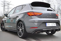 Seat Leon 2013-2020 Difuzor Spate DPT V-1 (2017-2020, Negru Lucios) foto 1