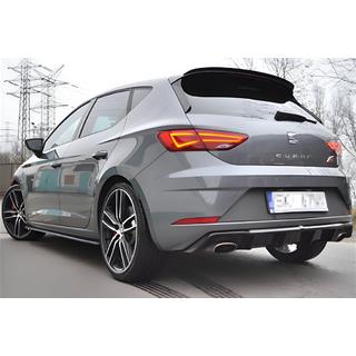 Difuzor Spate DPT V-1 (2017-2020, Negru Lucios) Seat Leon 2013-2020