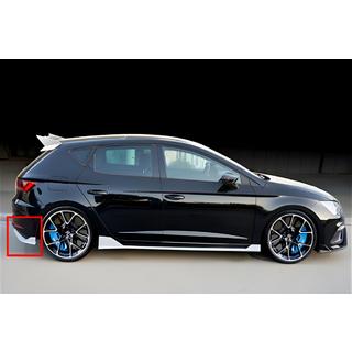 Difuzor Spate DPT V-2 (2013-2016, Negru Lucios) Seat Leon 2013-2020
