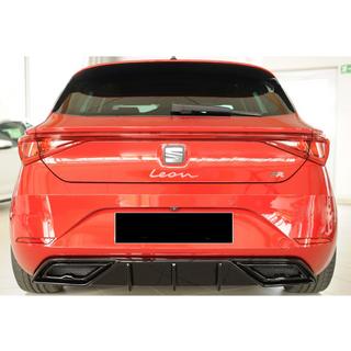 Difuzor Spate DPT V-2 (Negru Lucios) Seat Leon 2020- foto 2