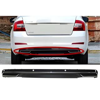 Difuzor spate DPT V-3 (LB, negru mat) Skoda Octavia III A7 2013-2019 foto 1