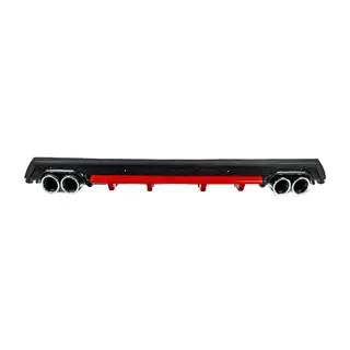 Difuzor Spate Universal DPT V-13 (ABS) (Rosu+Negru Lucios) foto 1