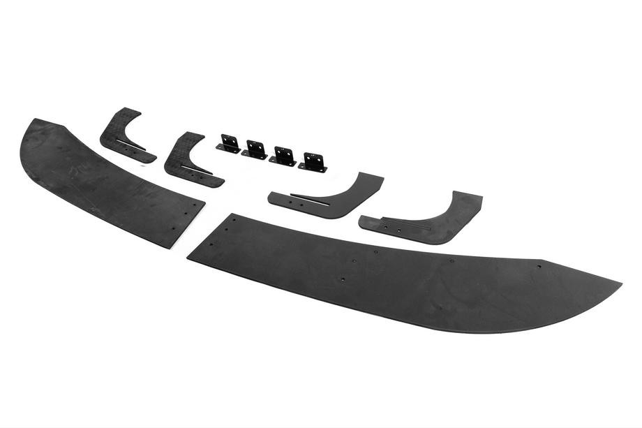 Volkswagen Golf 5 2003-2009 Difuzor spate DPT V-1 (negru mat) Image