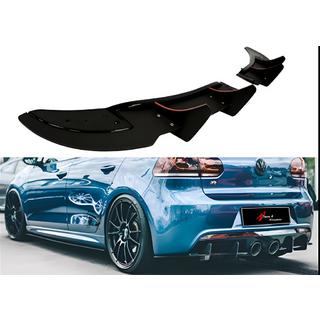 Difuzor spate DPT V-2 (negru mat) Volkswagen Golf 6 2008-2014 foto 1