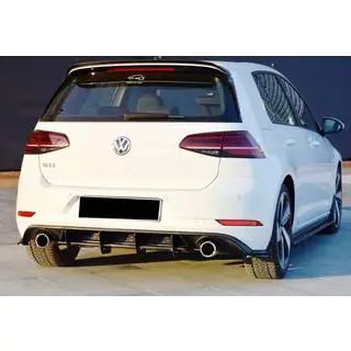 Difuzor Spate DPT V-2 (pentru GTI, 2017-2019, Negru Mat) foto 2