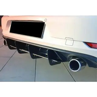 Difuzor Spate DPT V-2 (pentru GTI, 2017-2019, Negru Mat) foto 1