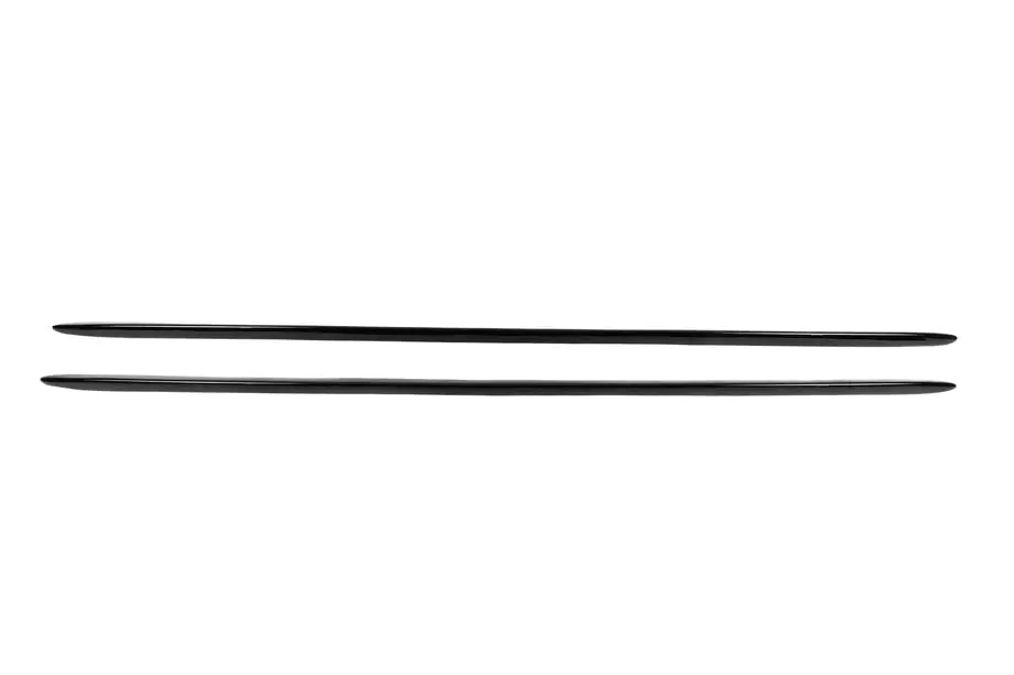 Audi A4 B8 2007-2015 Praguri Laterale DPT V-2 (Negru Lucios) Foto 3