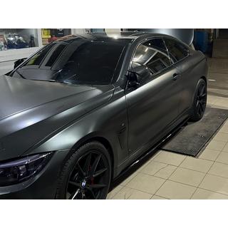 Praguri Laterale DPT (Negru Lucios) BMW 4 Series F32/F33/F36 2012-2020 foto 4