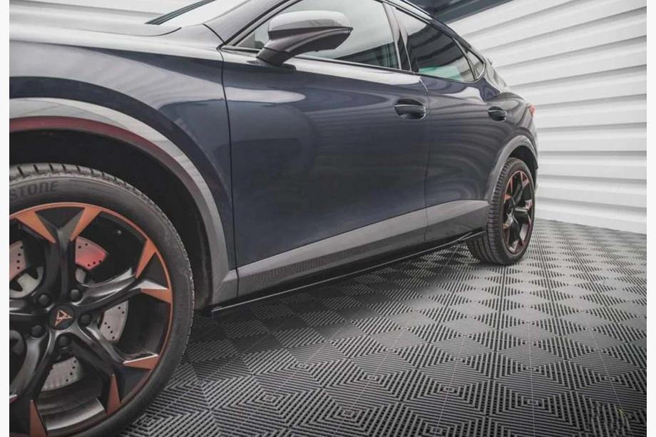 Cupra Formentor 2020- Praguri Laterale DPT (Negru Lucios) Foto 2
