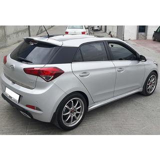 Praguri Laterale DPT (2014-2018, Negru Lucios) Hyundai I-20 2014-2020 foto 3