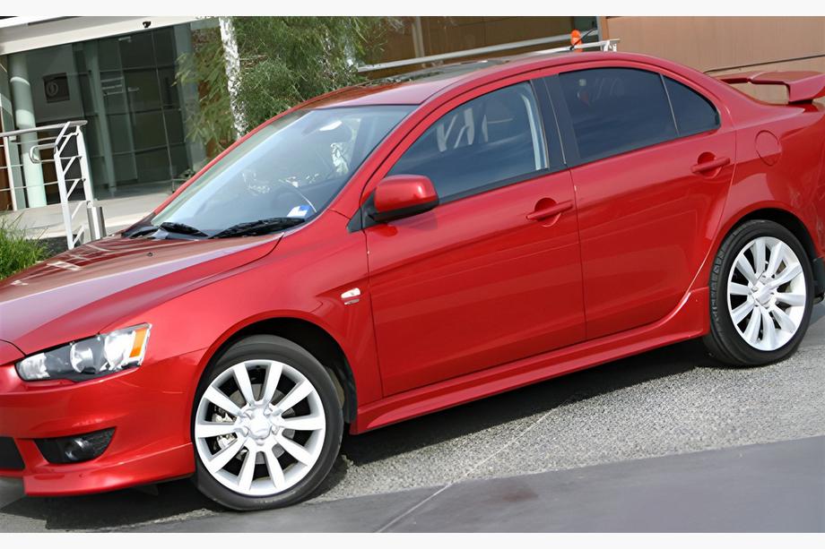 Mitsubishi Lancer X 2008- Praguri Laterale DPT (grunduite pentru vopsire) Foto 1