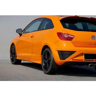 Praguri Laterale DPT V-1 (Coupe, Negru Lucios) Seat Ibiza 2010-2017 foto 2