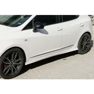 Praguri Laterale DPT V-3 (Negru Lucios) Seat Ibiza 2017- foto 1