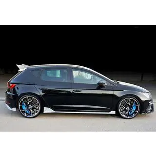 Praguri Laterale DPT V-3 (2017-2020, Negru Lucios) Seat Leon 2013-2020 foto 4