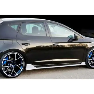 Praguri Laterale DPT V-3 (2017-2020, Negru Lucios) Seat Leon 2013-2020 foto 1