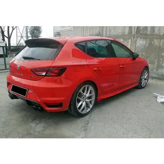 Praguri Laterale DPT V-4 (Negru Lucios) Seat Leon 2013-2020 foto 1
