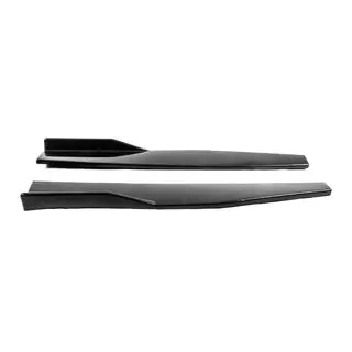 Extensii universale praguri laterale DPT Aero Black (Negru Lucios) foto 4