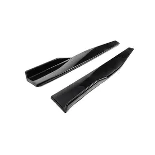 Extensii universale praguri laterale DPT Aero Black (Negru Lucios) foto 3
