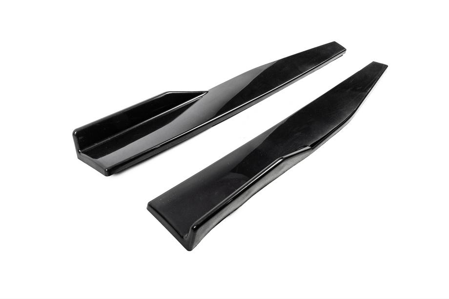 Extensii universale praguri laterale DPT Aero Black (Negru Lucios) Foto 3