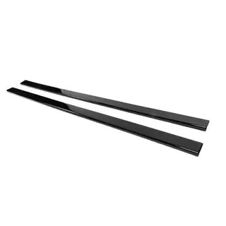 Extensii universale praguri laterale DPT Lower Lip Black (Negru Lucios) foto 2