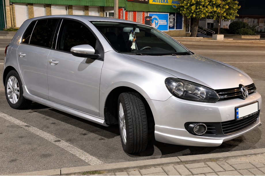 Volkswagen Golf 6 2008-2014 Praguri Laterale DPT V-1 (HB, pentru vopsit) Foto 2