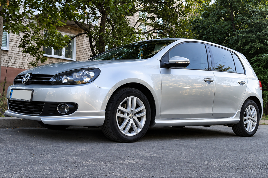 Volkswagen Golf 6 2008-2014 Praguri Laterale DPT V-1 (HB, pentru vopsit) Foto 1
